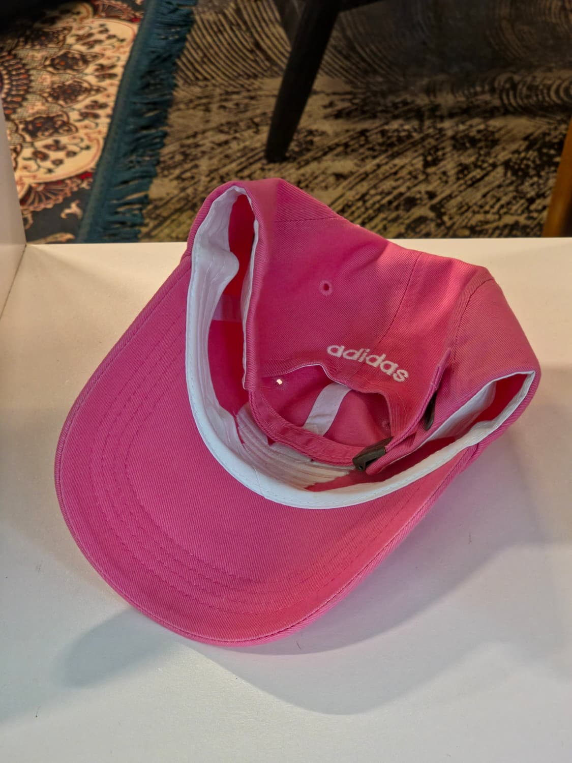 아디다스 핑크 볼캡 모자 상품이미지4
