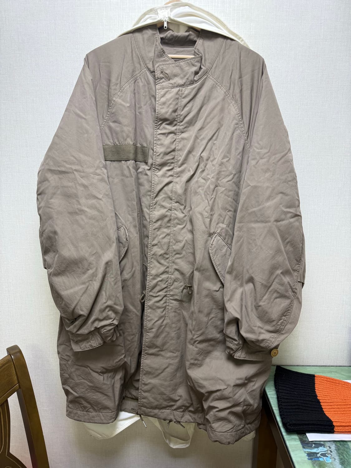 [5]비즈빔visvim 25AW Fishtail 피쉬테일 파카 카키 상품이미지1