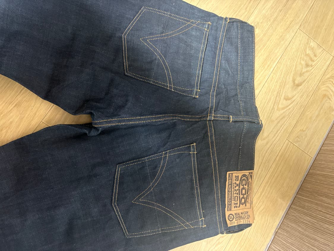 더 리얼 맥코이 600ranch 데님 팬츠 상품이미지3