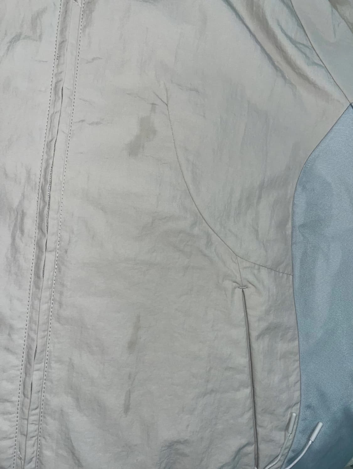 산산기어 콘트레스트 자켓 라이트 그레이 2size 상품이미지5