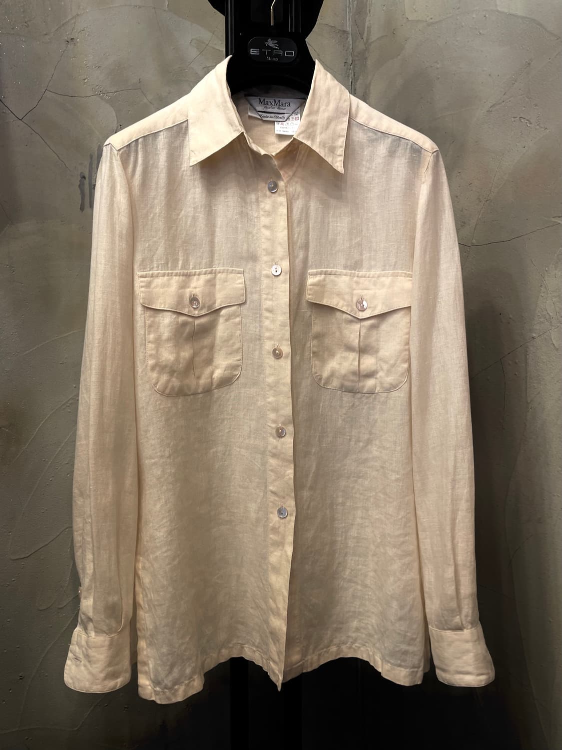 막스마라 린넨 셔츠 블라우스 55 상품이미지1