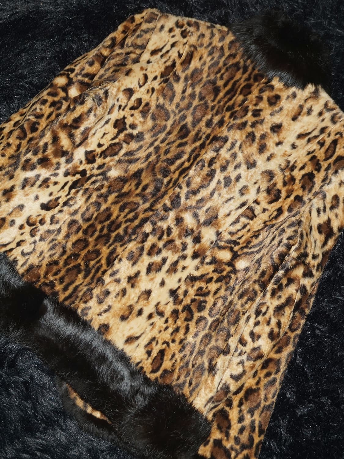 leopard fur jacket  상품이미지5