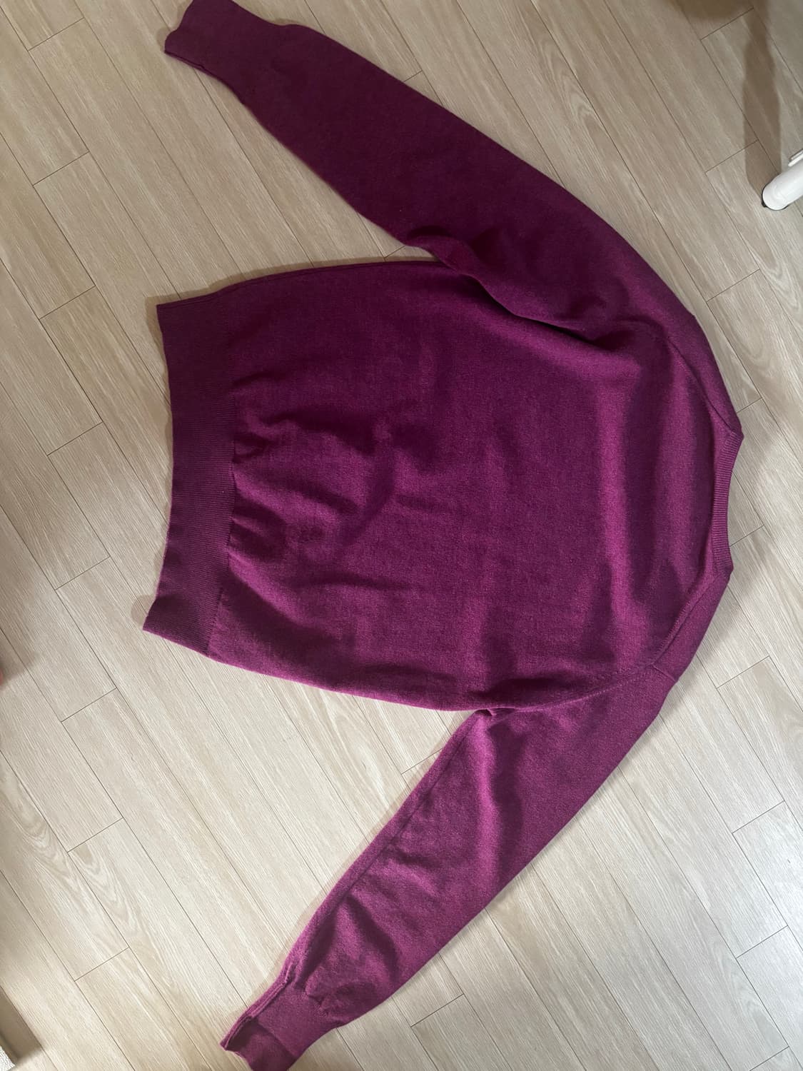 윌리엄로키 캐시미어100 니트 42사이즈  상품이미지3