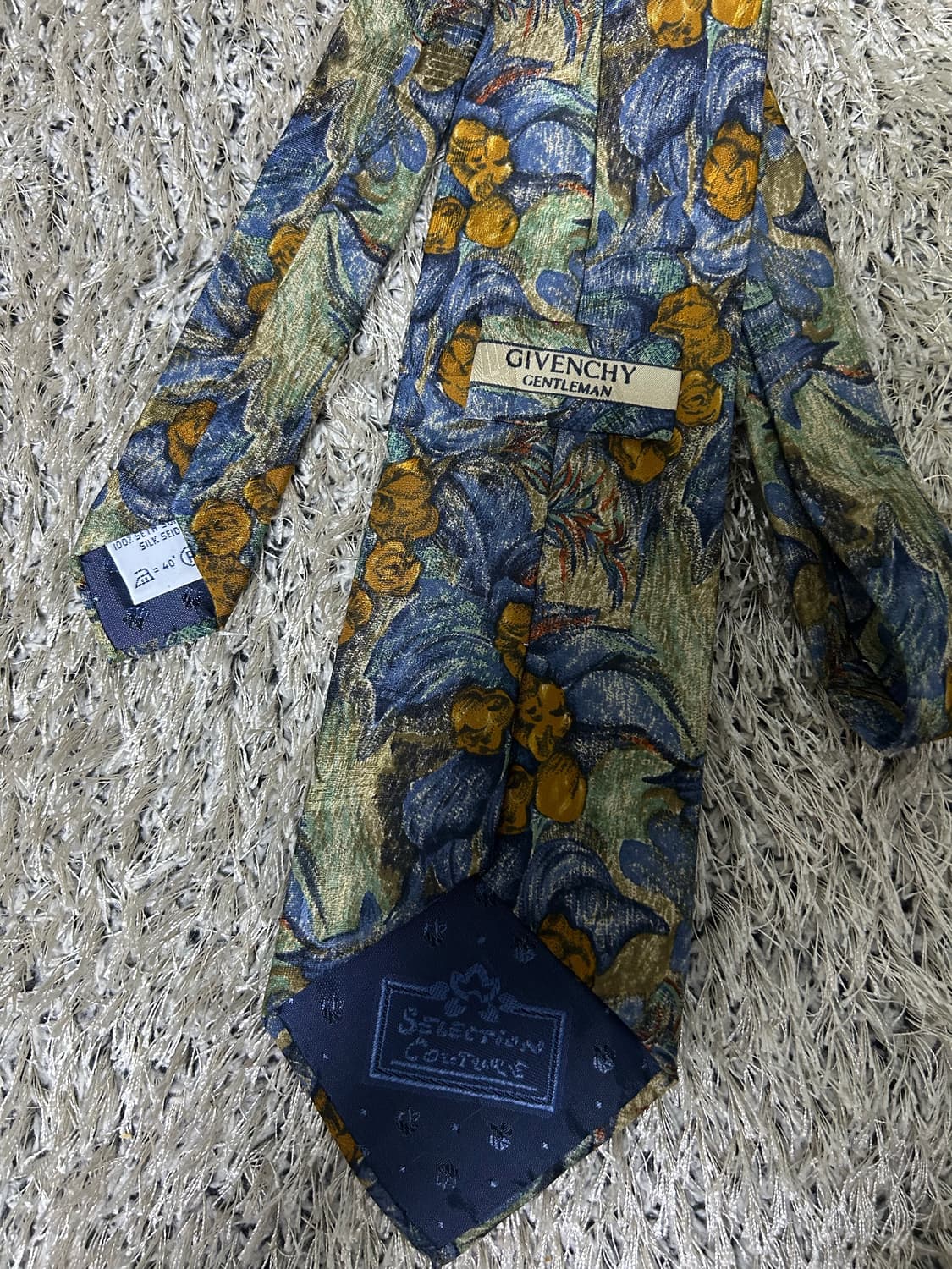 이태리제 지방시 실크 넥타이 상품이미지3