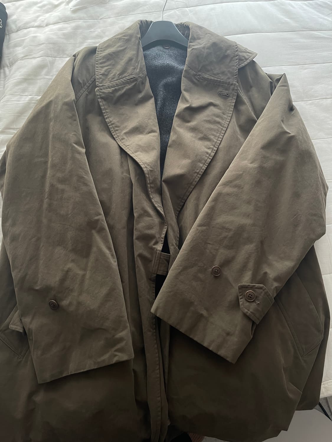 COMOLI 19AW 타이로켄 코트 올리브 Size 3 상품이미지5