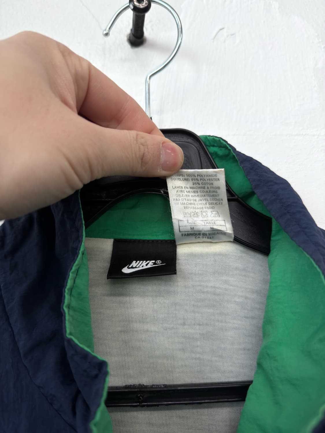90‘s 나이키 올드스쿨 바람막이 상품이미지5