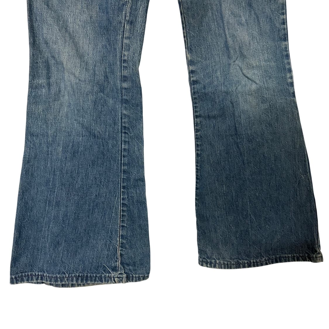 빈티지 해군 벨바텀 부츠컷 플레어 데님팬츠 30-31 상품이미지3