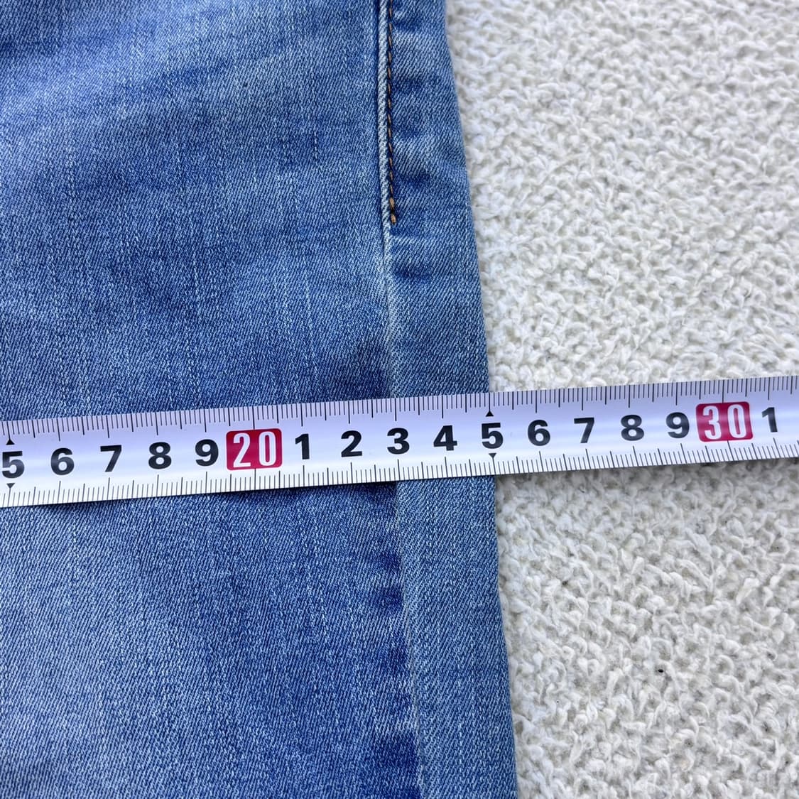 W26 L28 리바이스 블루 데님 팬츠 0420E 상품이미지8