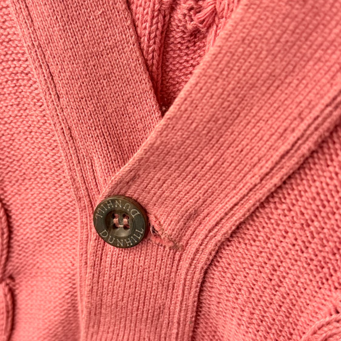 [40] 던힐 꽈배기 니트 가디건 핑크  상품이미지5