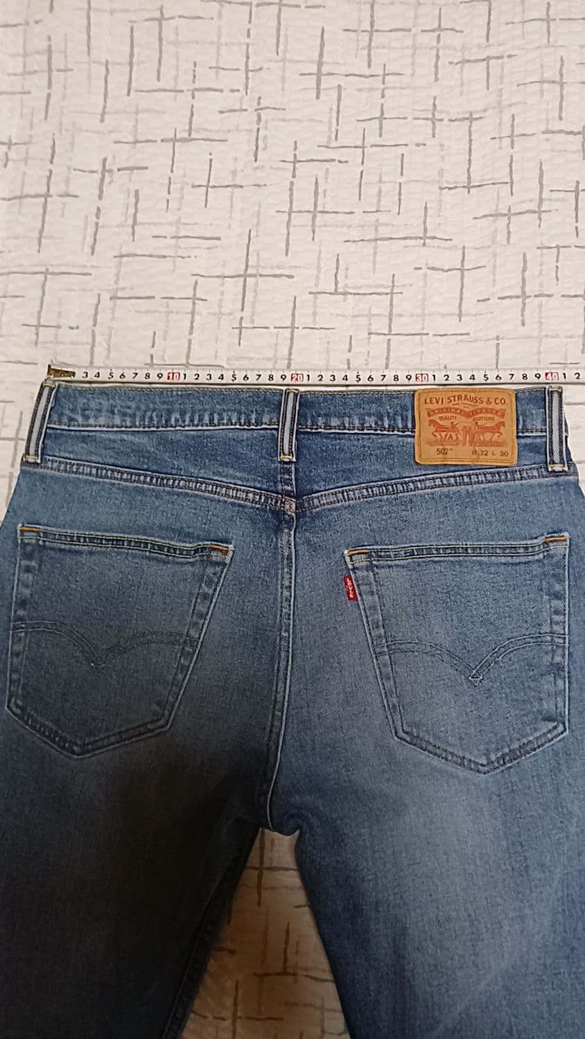 리바이스 502 약간스판청바지 실측31인치 기장99 상품이미지6