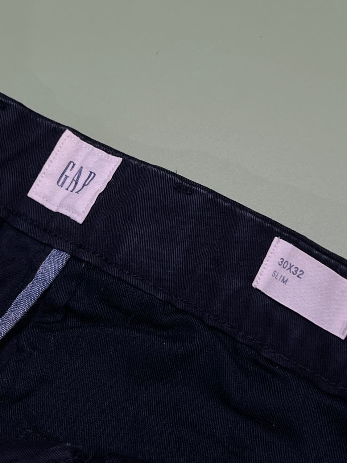 GAP 슬림핏 치노팬츠 네이비 상품이미지4