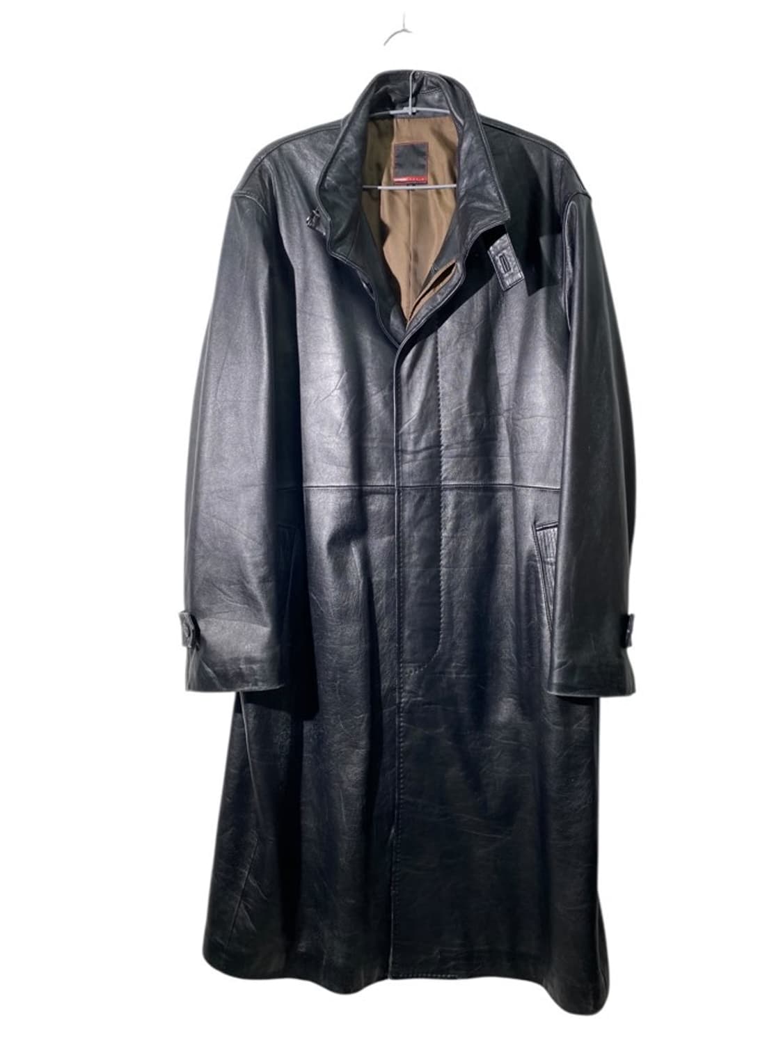 credimi 리얼 레더 코트 상품이미지1