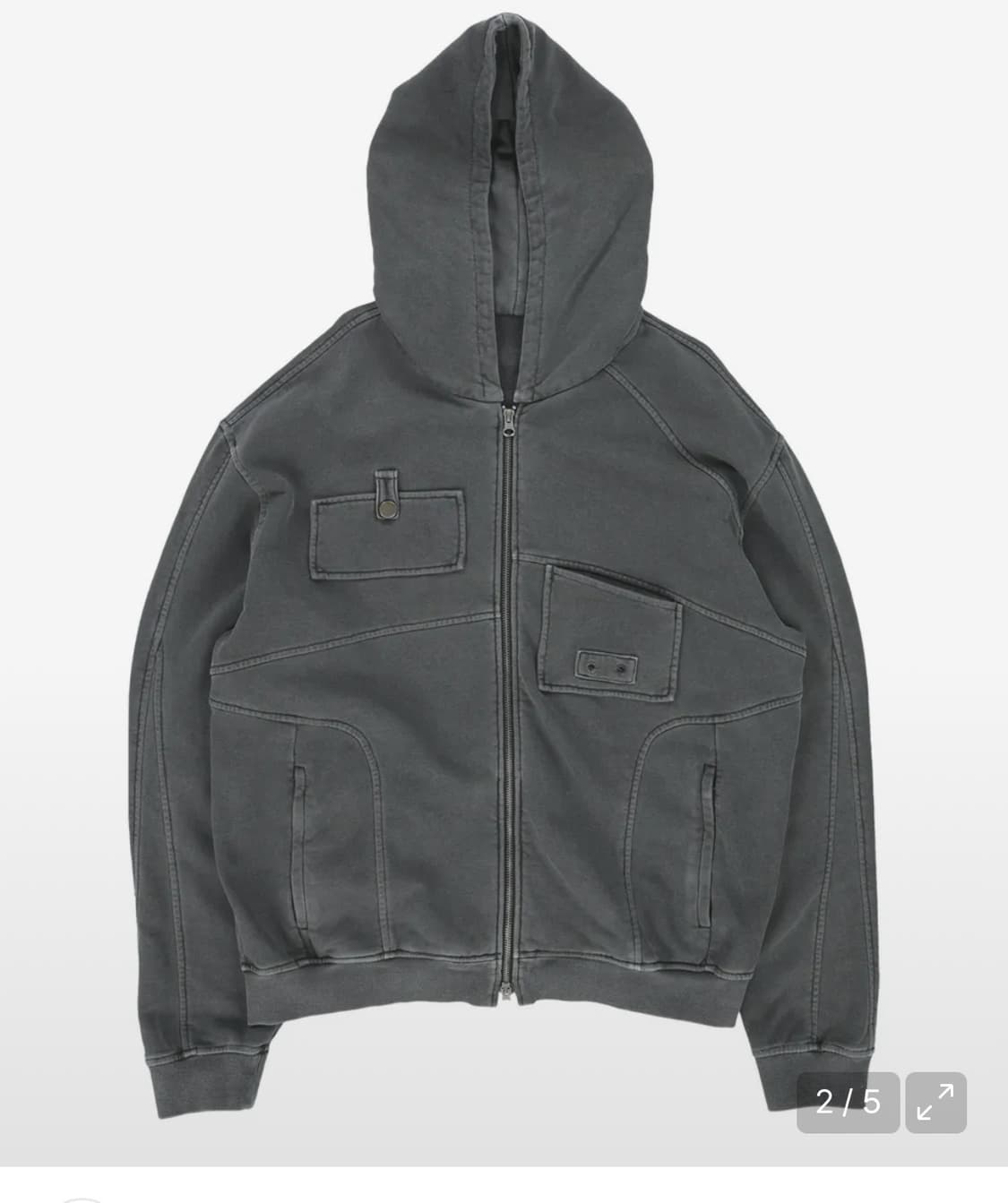 더콜디스모먼트 후드집업 s 상품이미지1