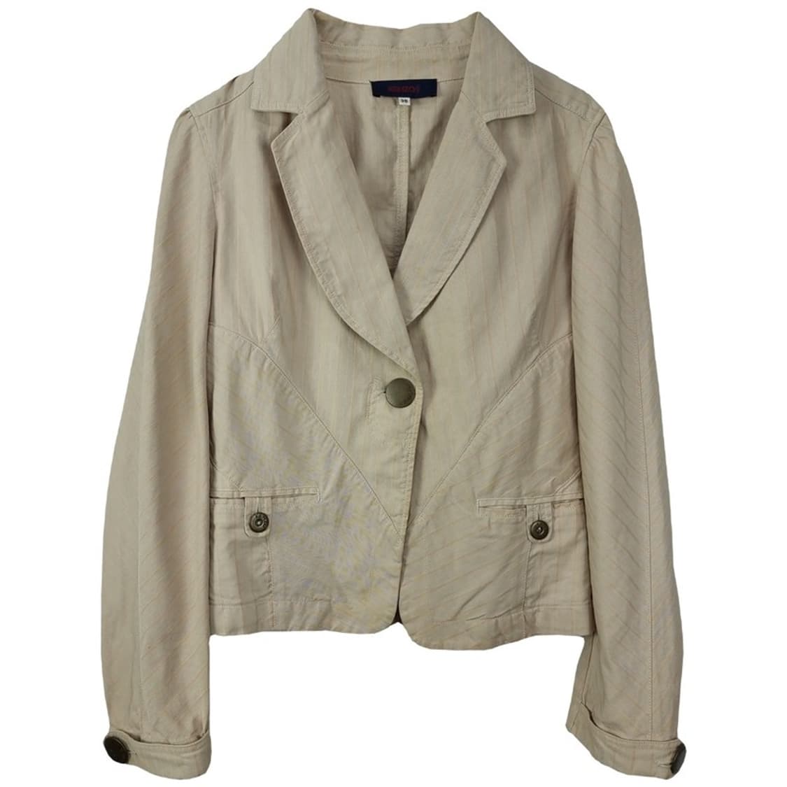 [겐조] 빈티지 린넨 블레이저 자켓 P01575 상품이미지2