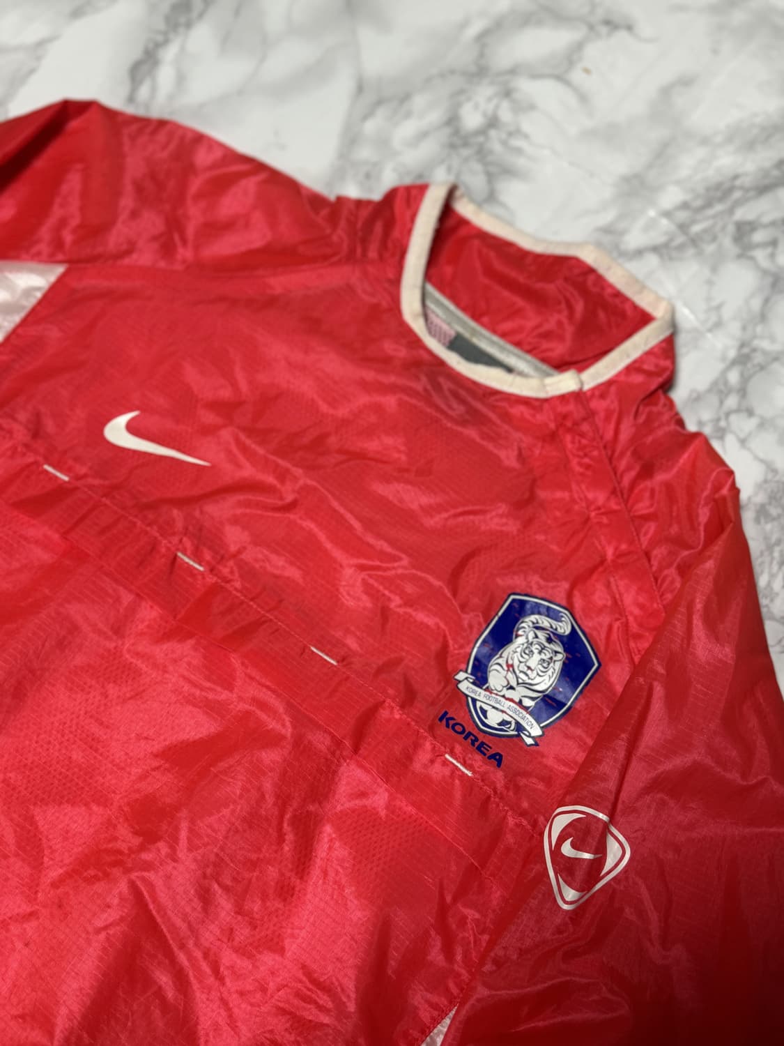 02-04 Nike 나이키 대한민국 국대 하이드로탑 축구 웜업 바람막이 상품이미지4