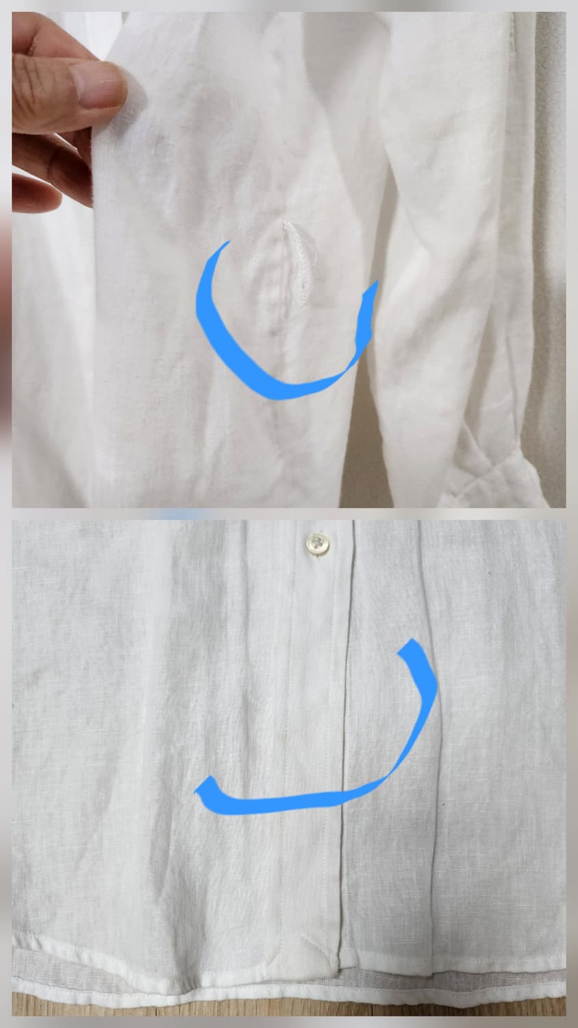 폴로 랄프로렌 린넨긴팔셔츠 (S 상품이미지8