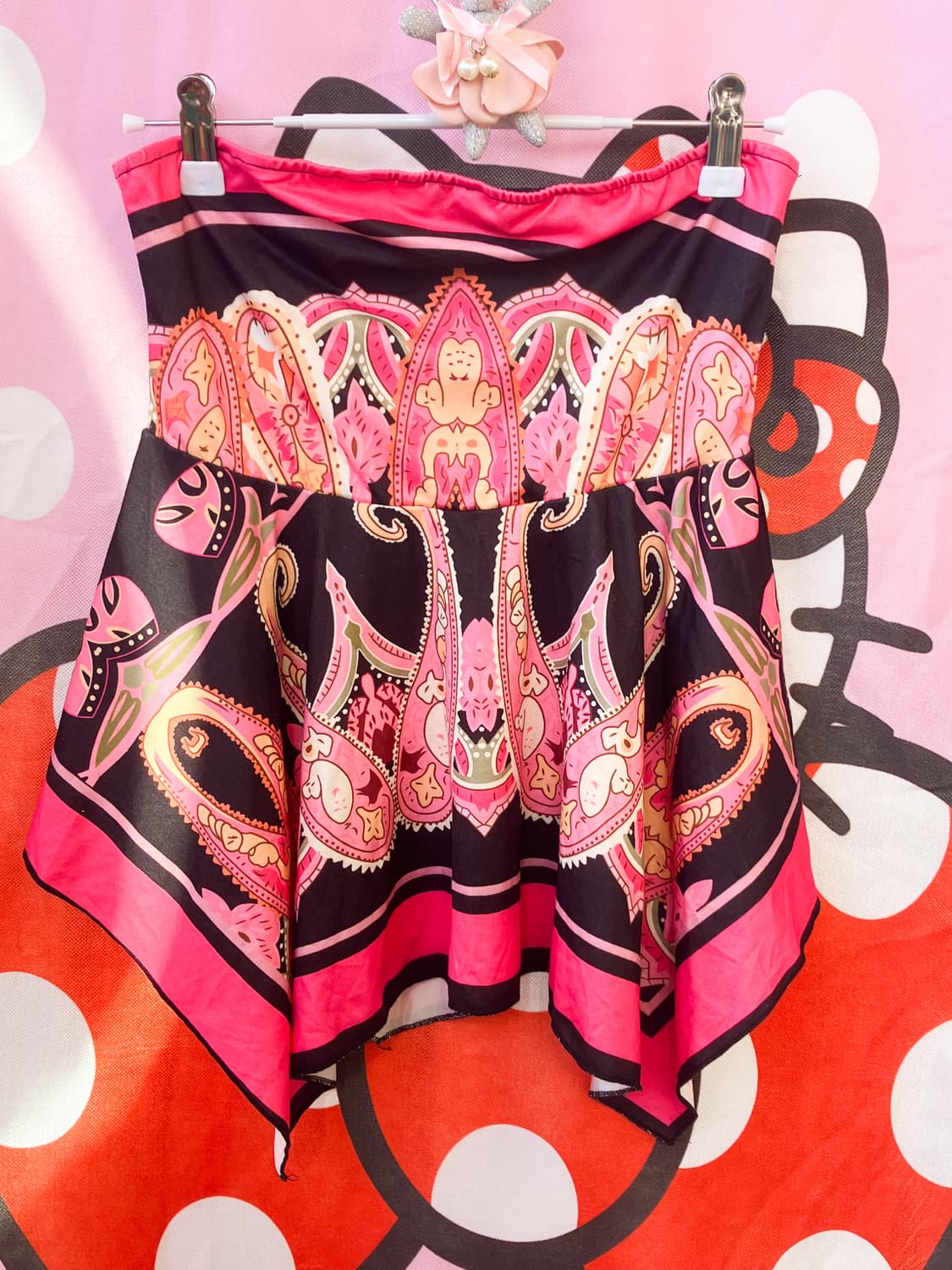 갸루 언발 스커트 상품이미지4