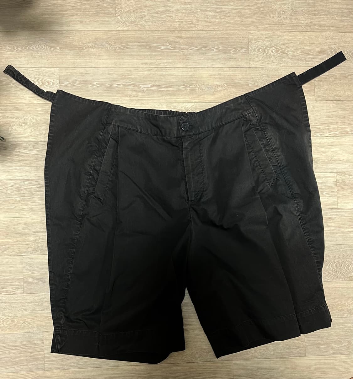 폴리테루 사이드랩 반바지 블랙(3) 상품이미지2