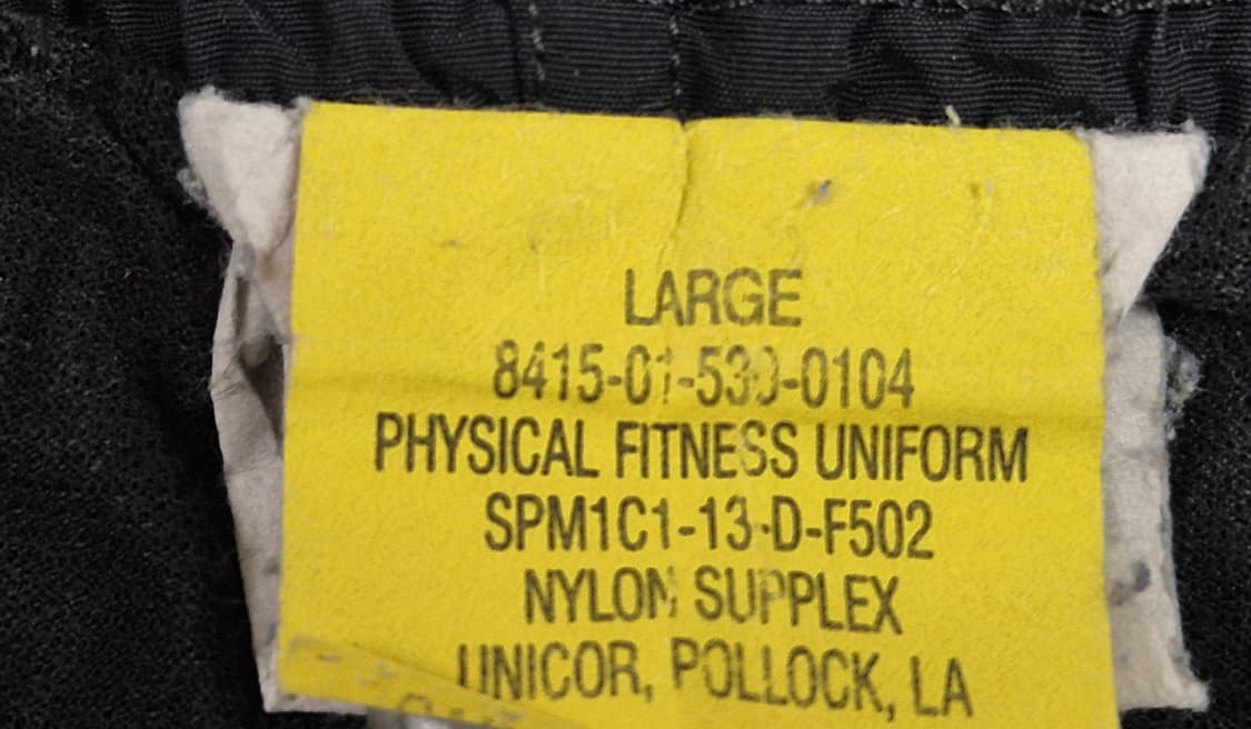 미육군 구형 IPFU 체육복 트레이닝복 반바지 하의 (L) (4) 상품이미지6