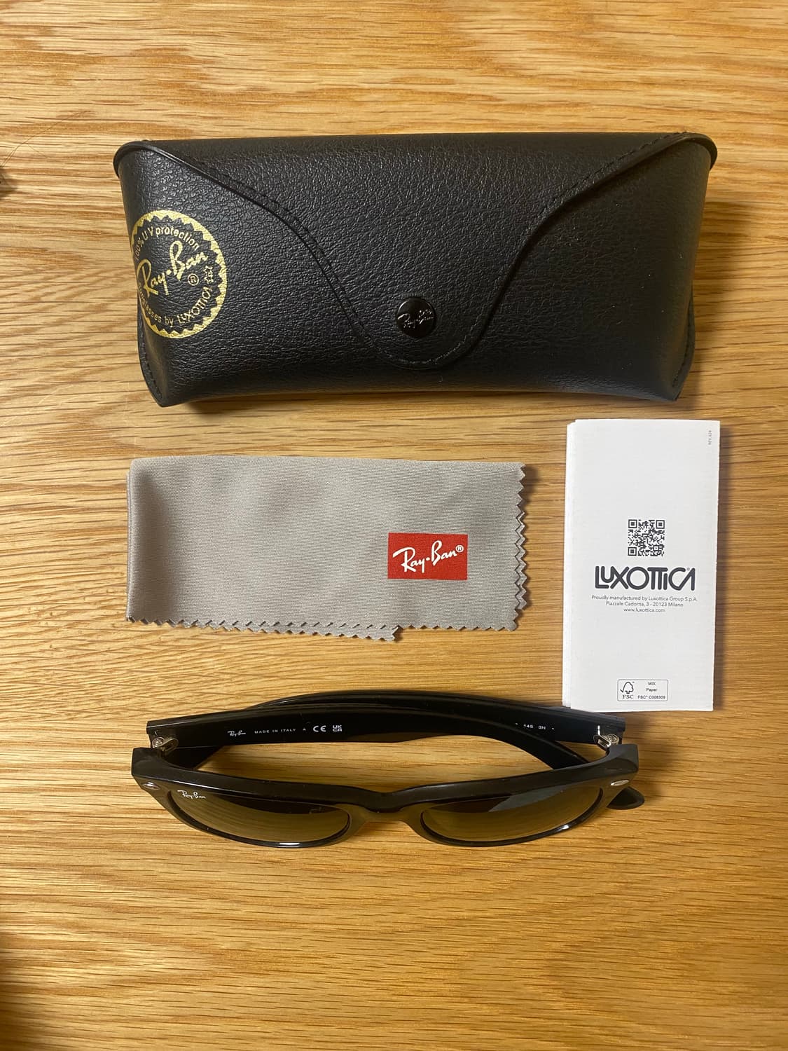 레이벤 RB2132 52사이즈 블랙 상품이미지1