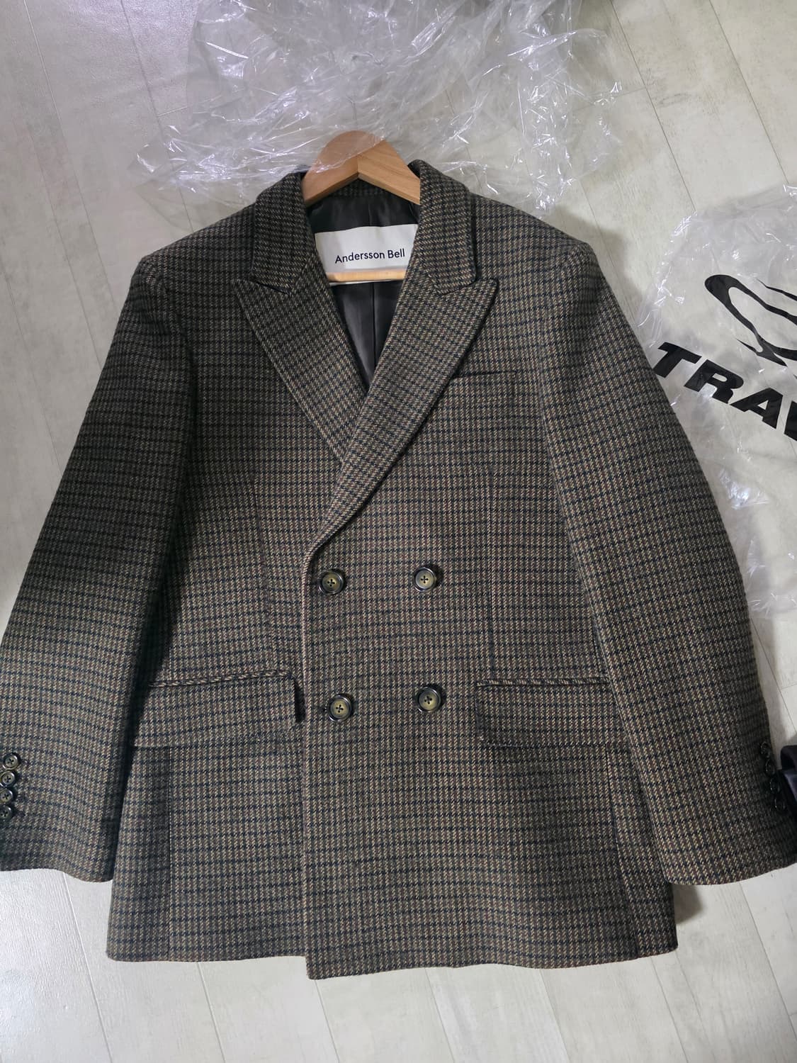 앤더슨벨 더블 브레스티드 자켓 S 상품이미지3