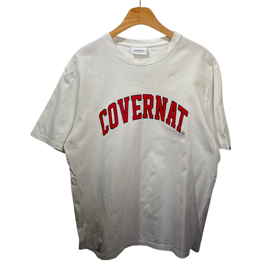 커버낫 화이트 반팔 상품이미지2