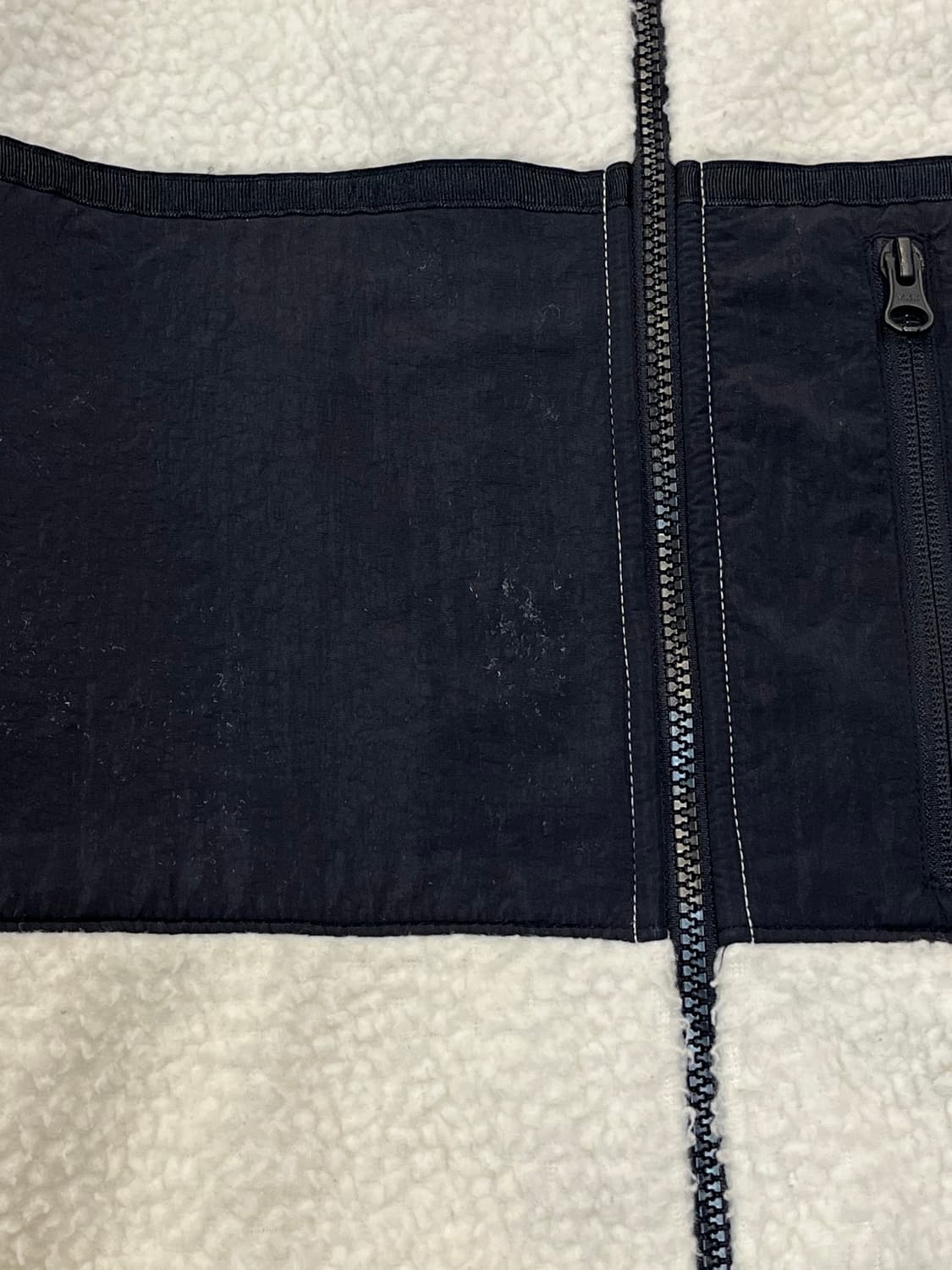 휠라 플리스 자켓 화이트 L #csz2057 상품이미지6