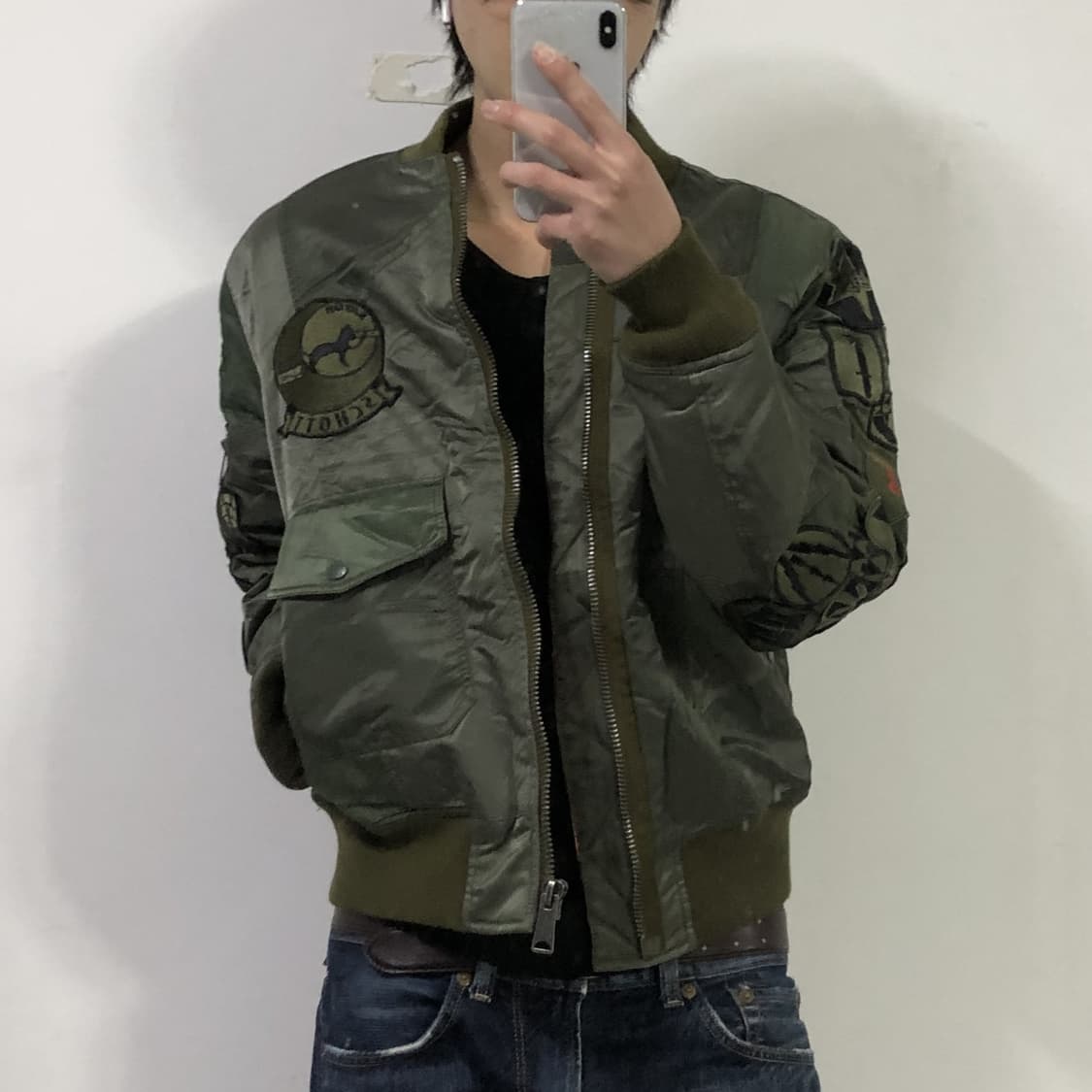 쇼트 Ma1 봄버자켓  상품이미지3