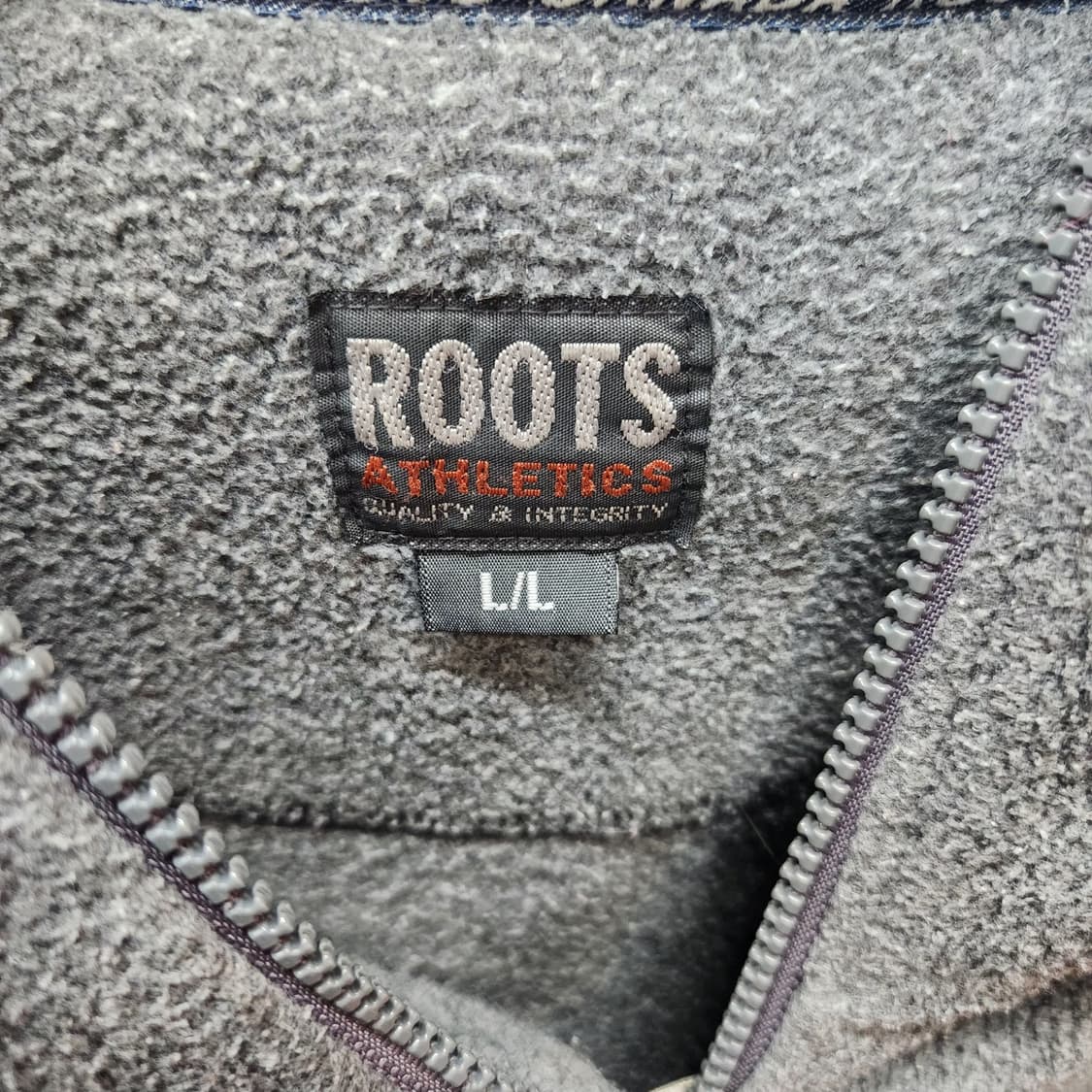 루츠 스펠아웃 로고 후리스 풀집업 후드집업 L(2XL) 상품이미지6