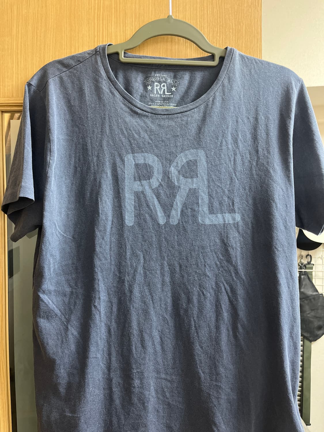 RRL 더블알엘 로고 티셔츠 made in USA 상품이미지4