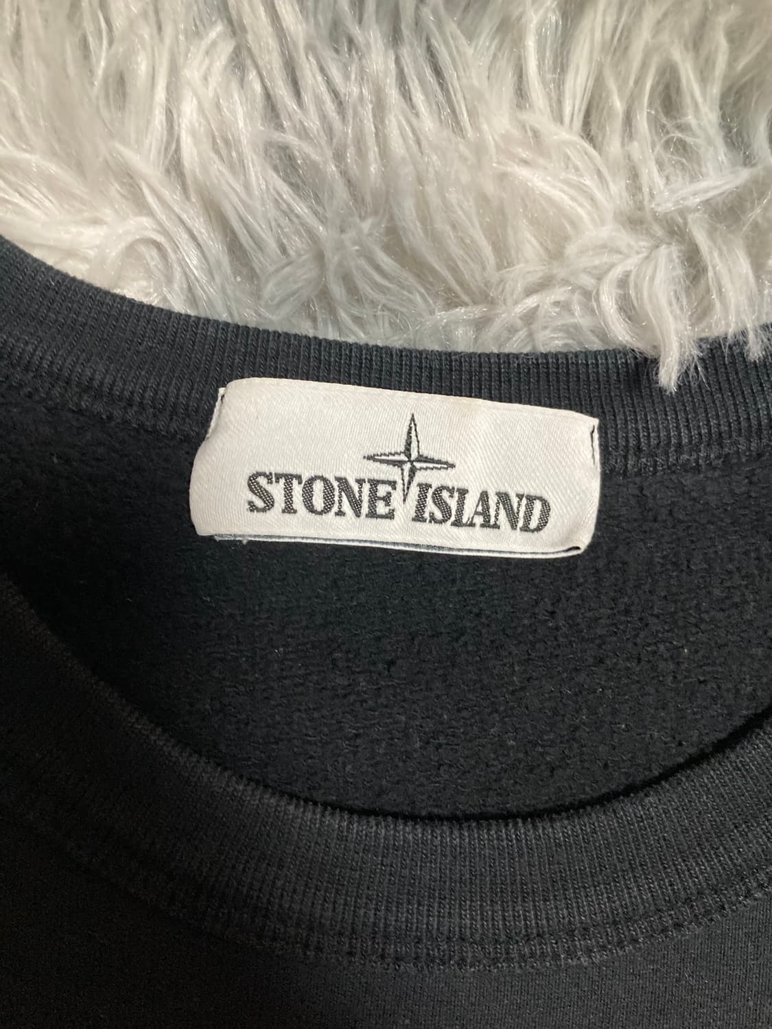 [L size] 스톤아일랜드 맨투맨 블랙  상품이미지4