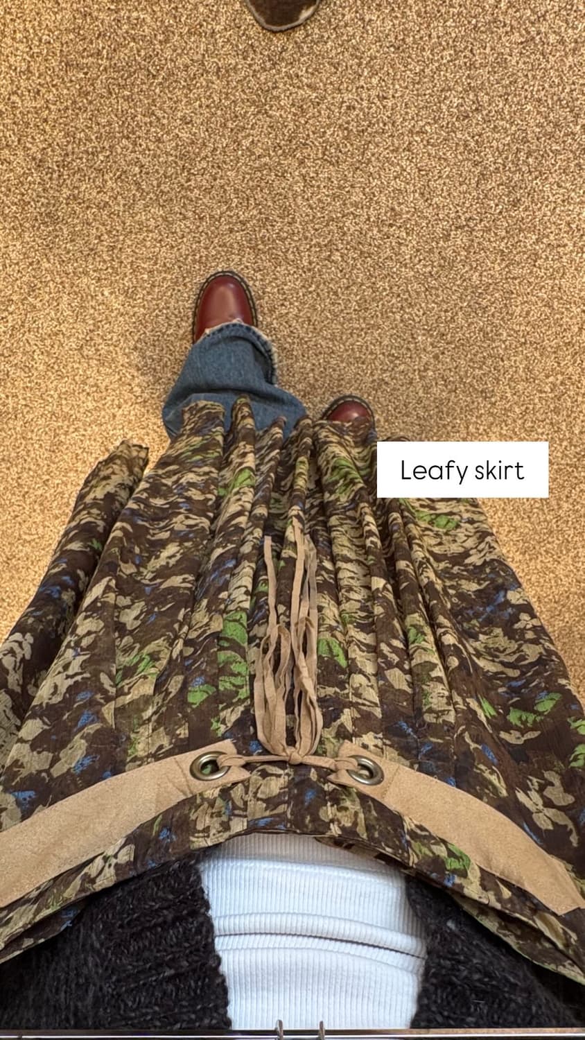 Leafy skirt 상품이미지4