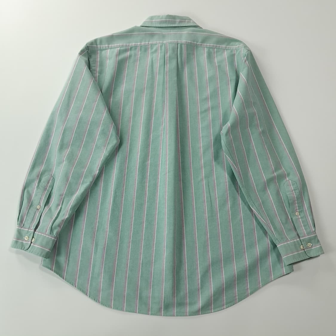 CK294 L 폴로 90s 홍콩판 커스텀핏 스트라이프 셔츠 남방 상품이미지6