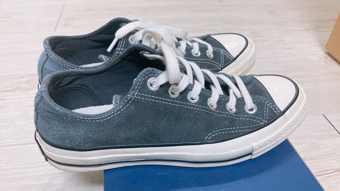 컨버스 척 테일러 로우 스웨이드 240mm 상품이미지2