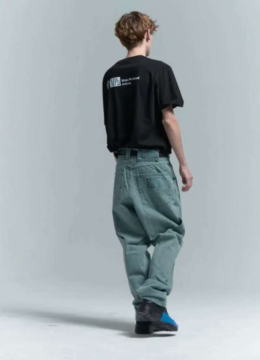 플라스틱 프로덕트 포켓 팬츠 에메랄드 상품이미지2