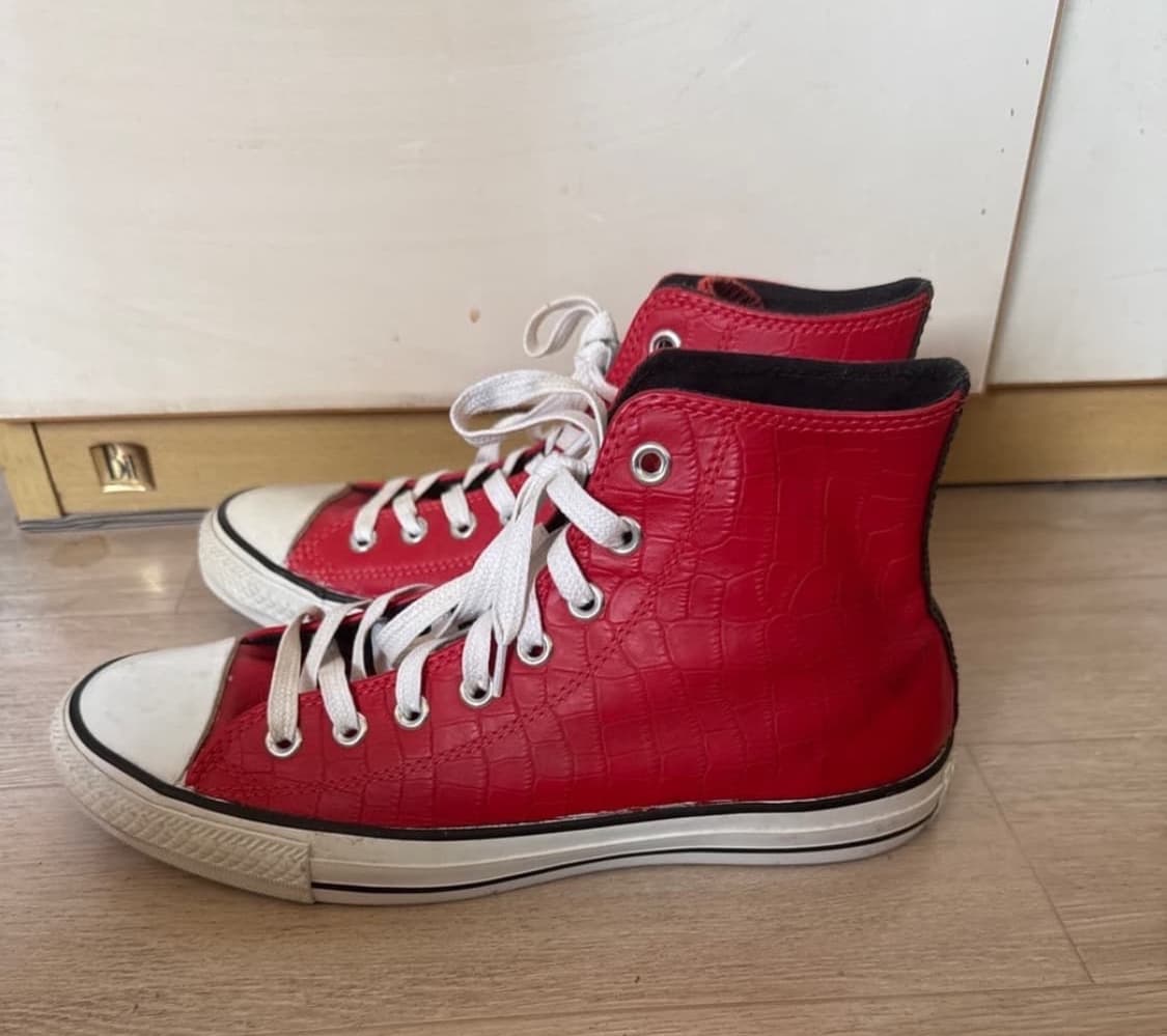 컨버스 x 스투시 척테일러 레더 하이 상품이미지4