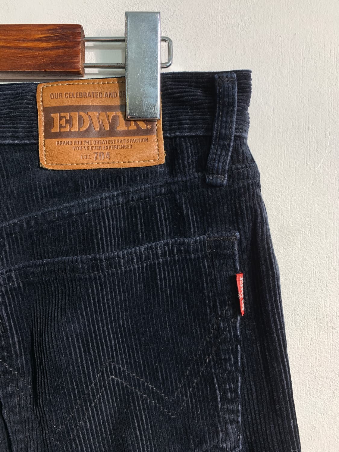 edwin 애드윈 네이비 코듀로이 팬츠 31 상품이미지5