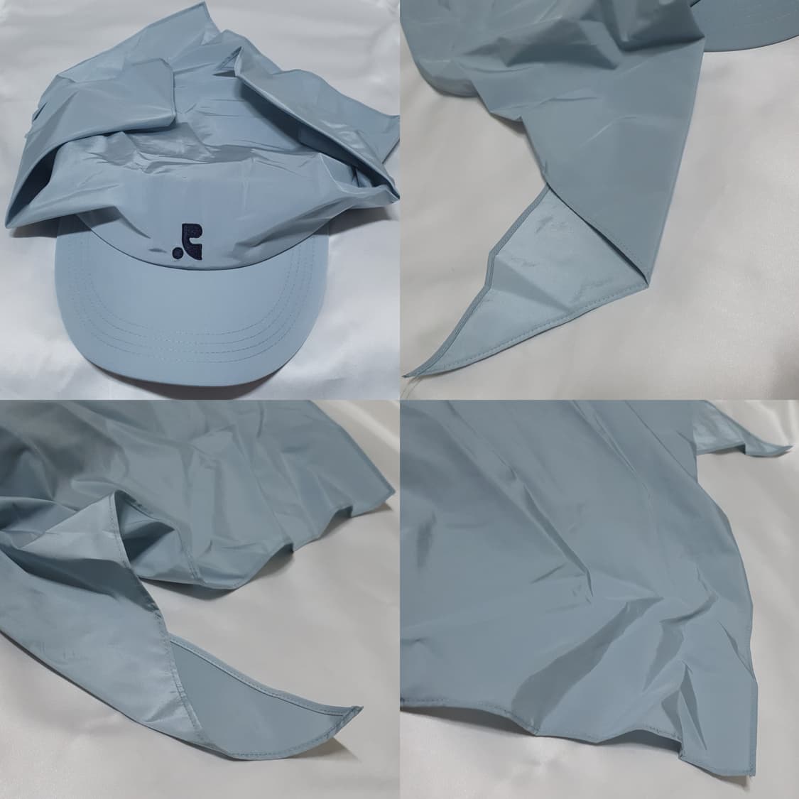 블루 귀요미 레스트앤레크레이션 스카프캡 볼캡 모자 상품이미지7