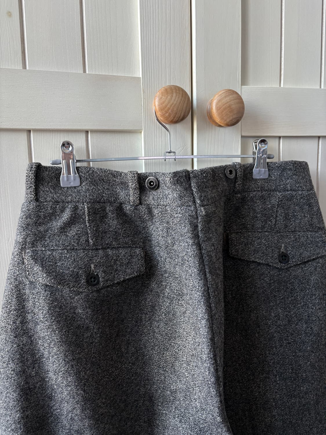 80년대 80s 에디바우어 울 슬랙스 팬츠 31사이즈 상품이미지4