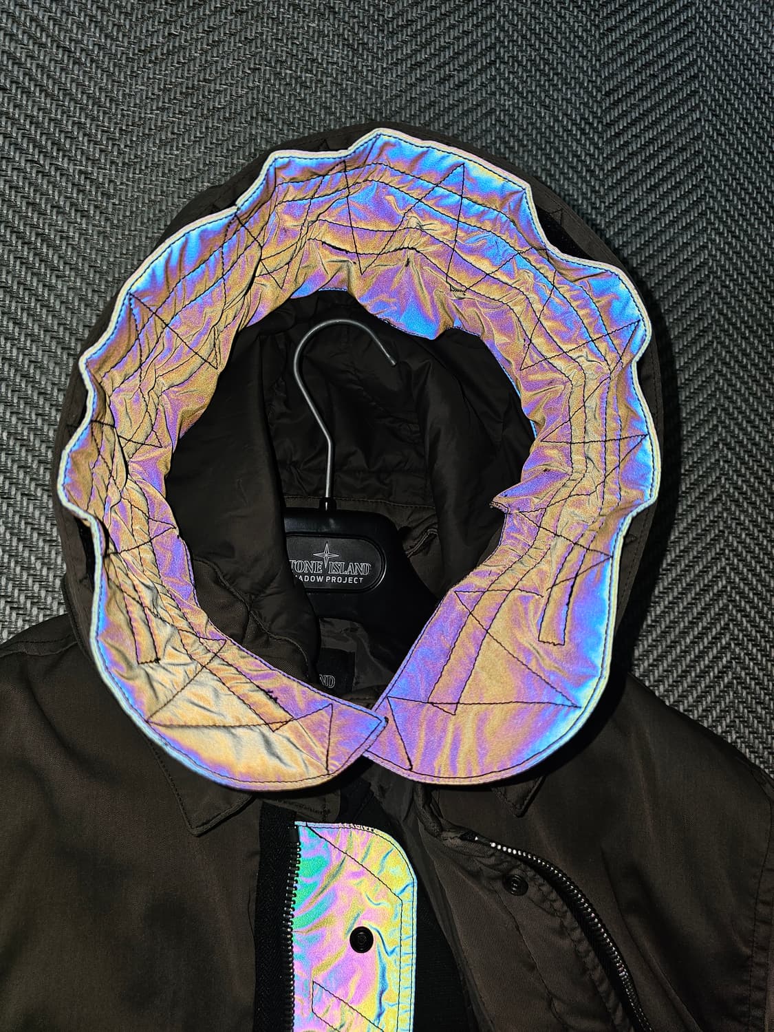 스톤아일랜드 쉐도우프로젝트 10주년 스카라베오 다운 패딩 상품이미지8