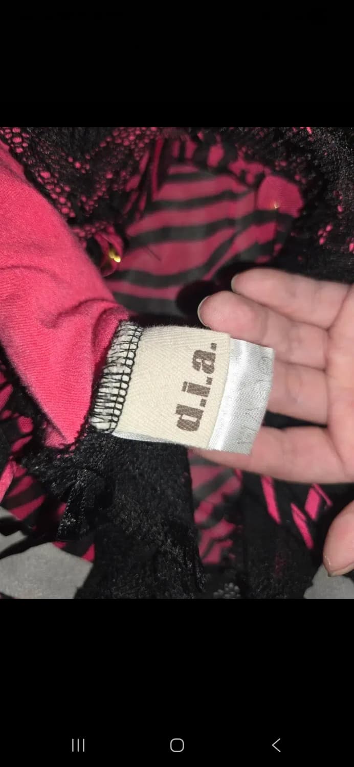 d.i.a 다이아 핫핑크 지브라무늬 홀터 탑 상품이미지2