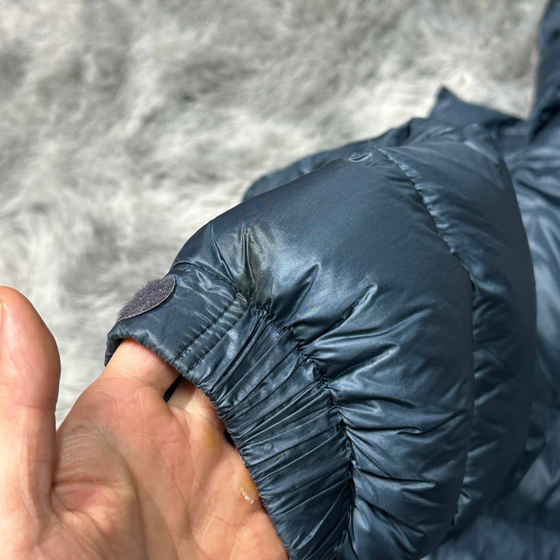 노스페이스 700 메트로 퍼텍스 퀀텀 유광 후드패딩 L 상품이미지4