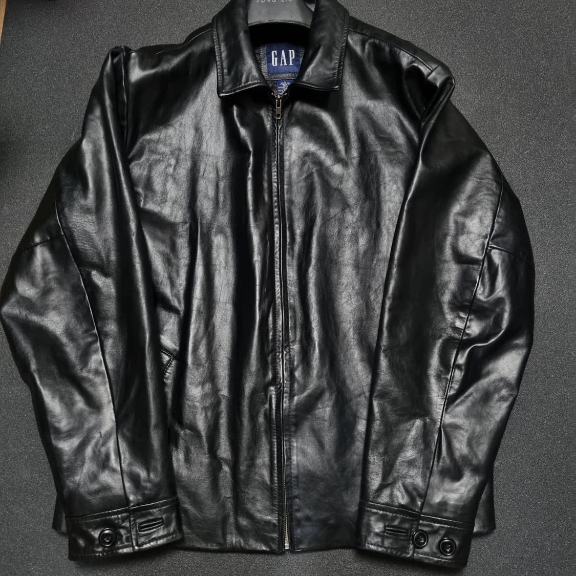 올드 갭 레더 자켓 L 상품이미지2