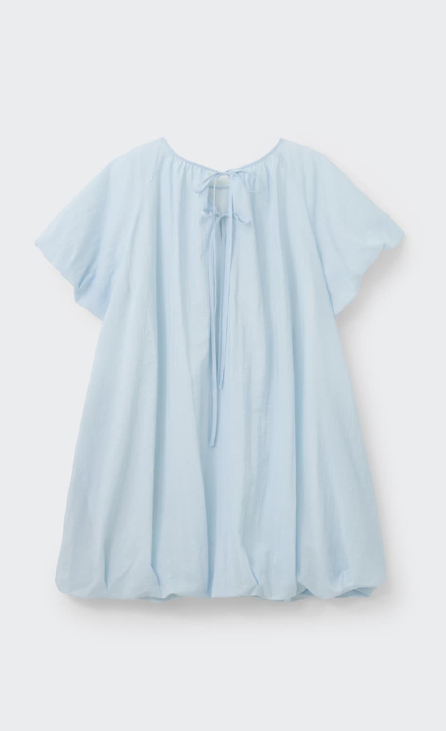 Cosmoss VOLUME MINI DRESS (WASHED SKY) 상품이미지3
