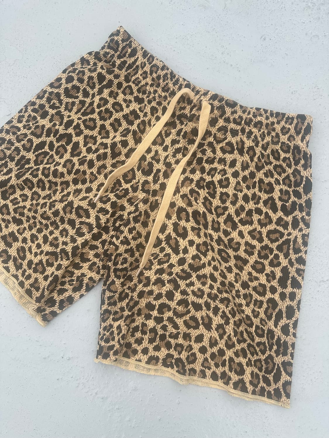 JP 프룻 오브 더 룸 레오파드 호피 반바지 m 상품이미지2