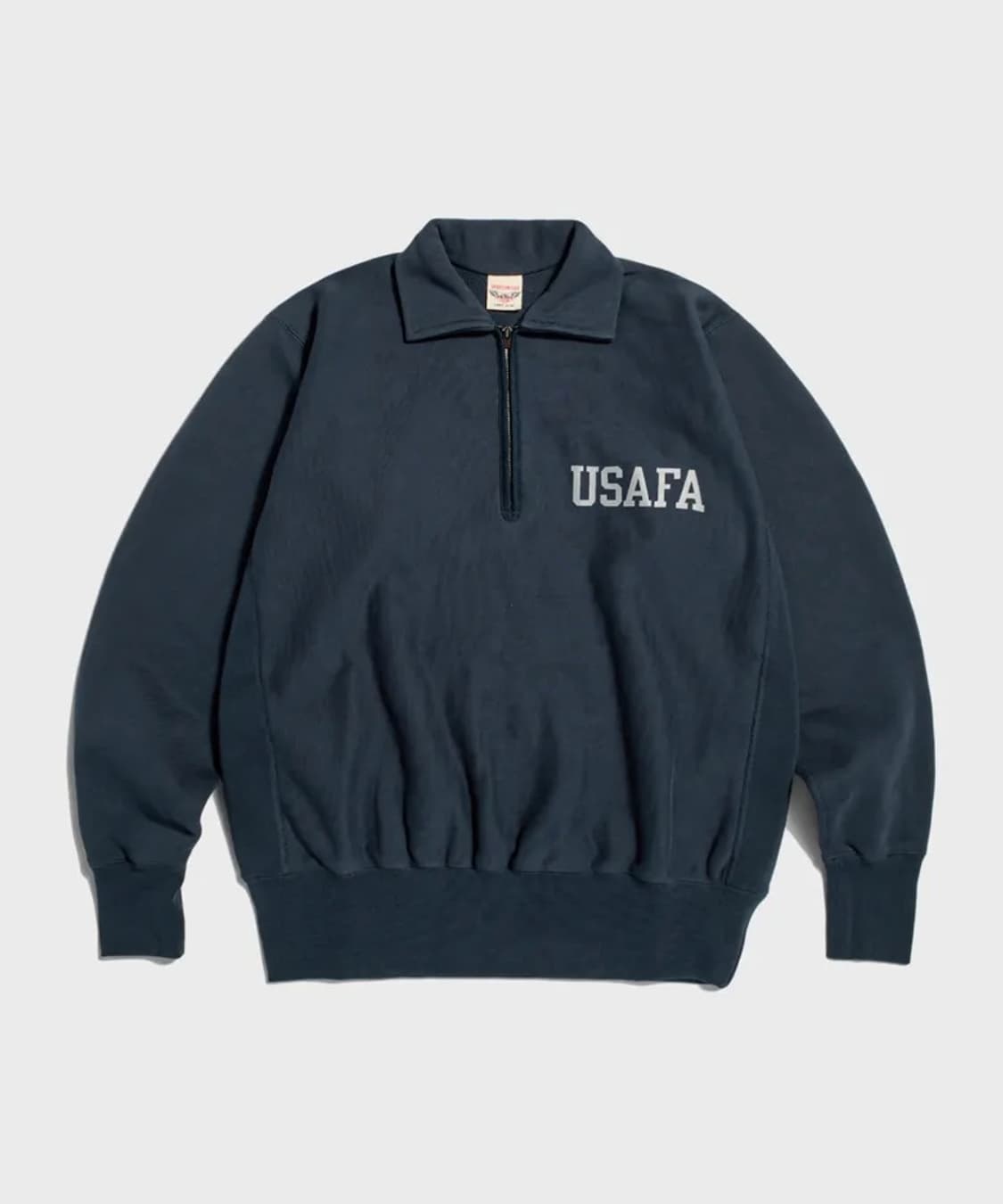 브론슨 USAFA 하프 집 스웻셔츠 네이비 상품이미지1
