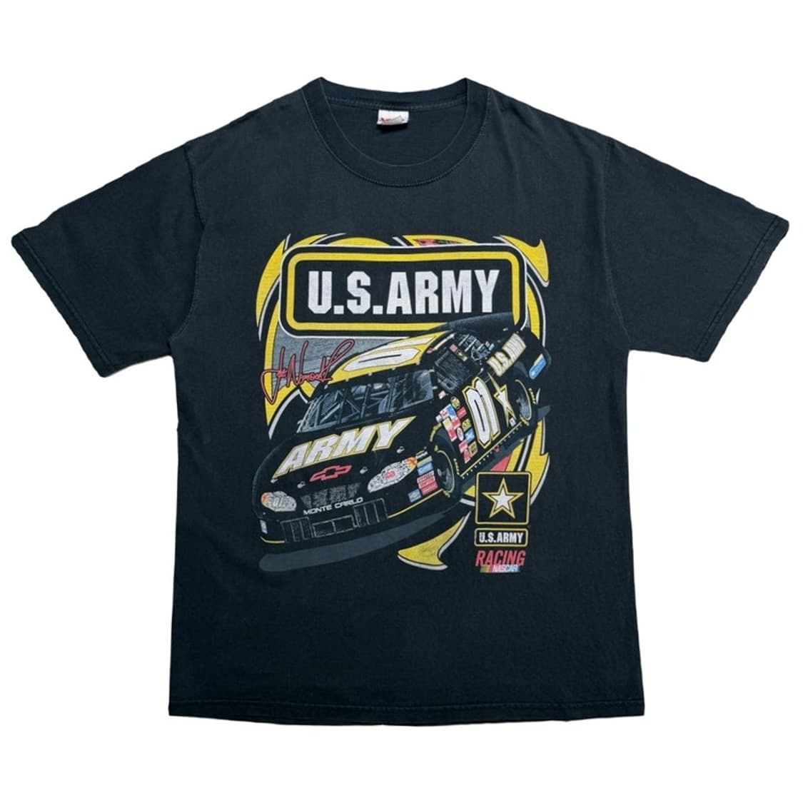 체이스 어센틱스 빈티지 U.S ARMY 반팔티셔츠 네이비 상품이미지1