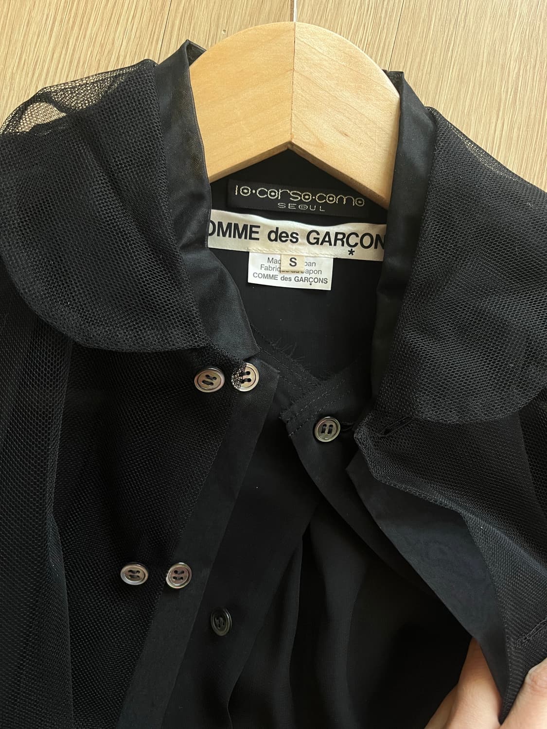 Comme des garcons 레이어드 셔츠 (S) 상품이미지2