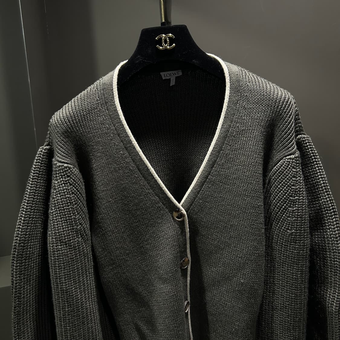 로에베 벌룬 슬리브 가디건 상품이미지2