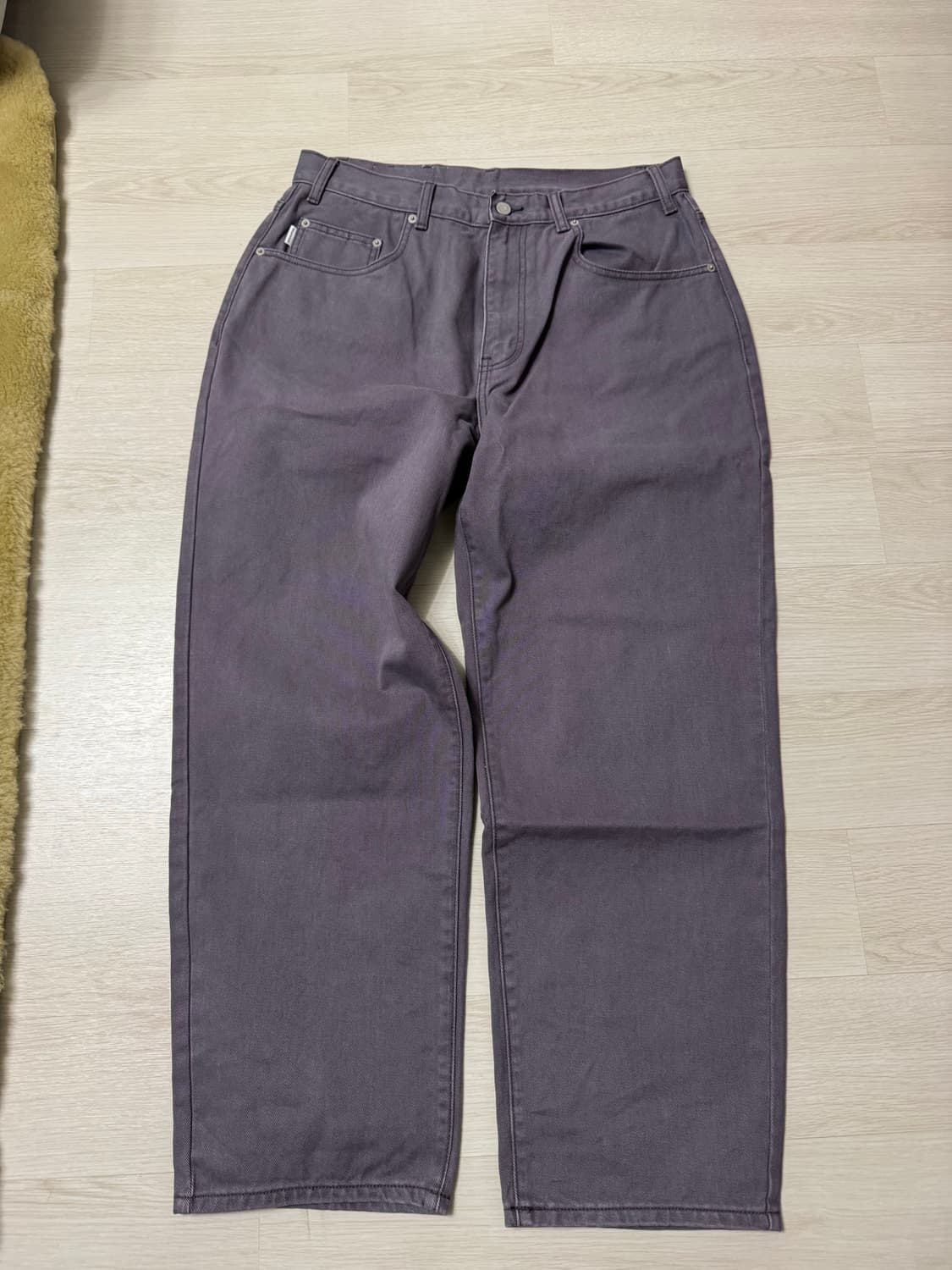 디스이즈네버댓 릴렉스드진 퍼플그레이 XL 상품이미지2